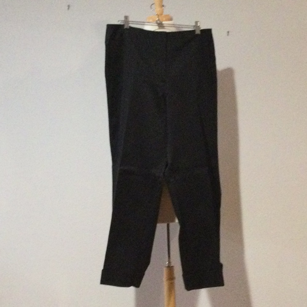 Chico’s Stretch Annapolis Black Pant/Slacks/Trousers Size 3/XL/16 NWT